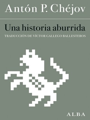 cover image of Una historia aburrida